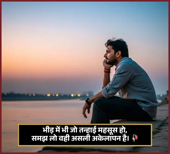 Alone Shayari