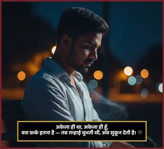 Alone Shayari