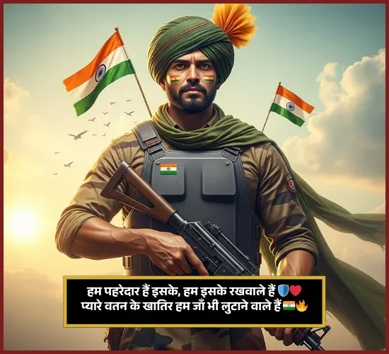 Attitude Desh Bhakti Shayari in Hindi Attitude Desh Bhakti Shayari in Hindi