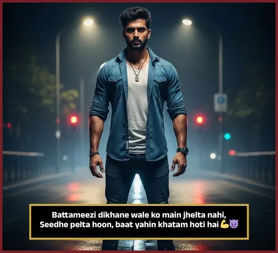 Badmashi Shayari in English