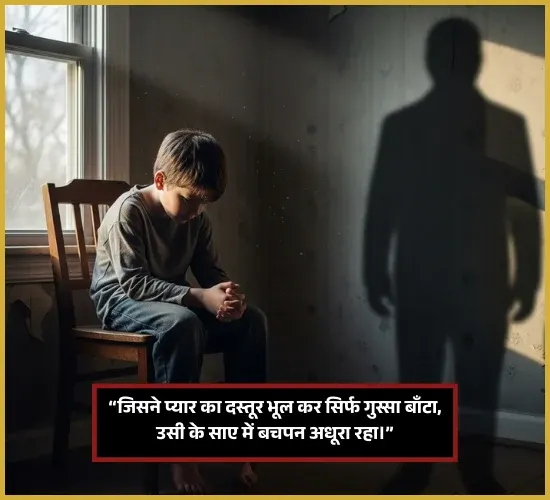 Bure Baap Ke Liye Shayari