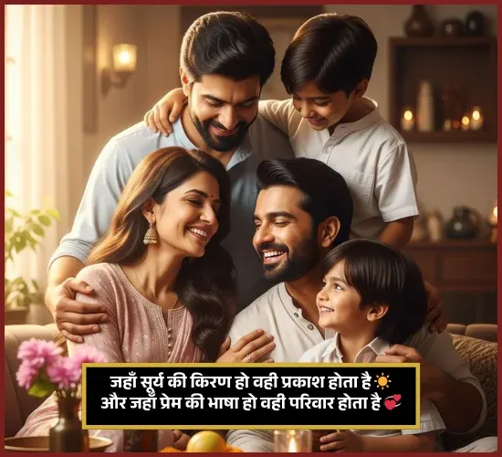 Family Shayari in Hindi
