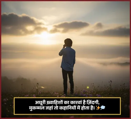 Zindagi Shayari in Hindi