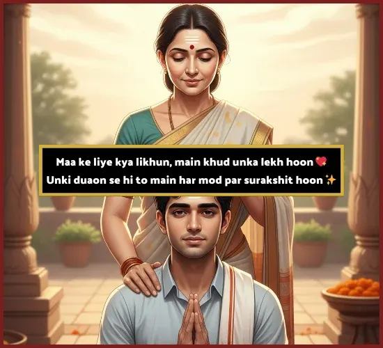 Maa Ke Liye Shayari in English