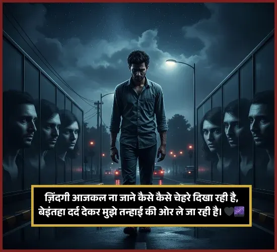 Akelapan Shayari