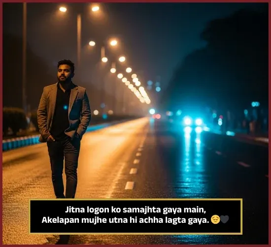 Alone Shayari in English