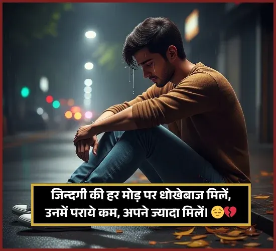 Bharosa Rishte Dhokebaaz Shayari