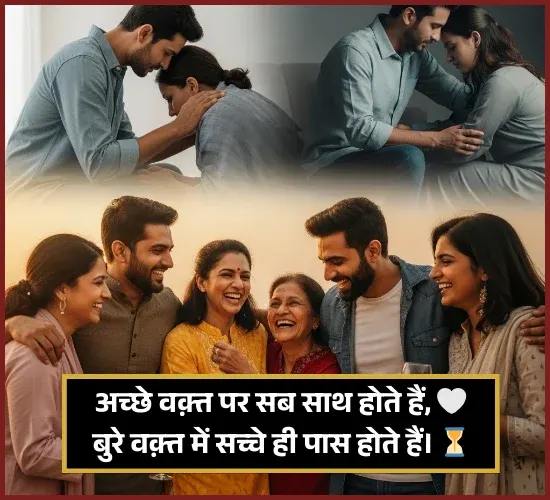 Bharosa Rishte Waqt Shayari