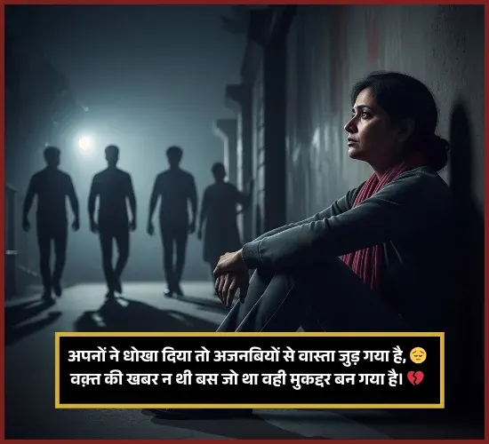 Dard Rishte Waqt Shayari