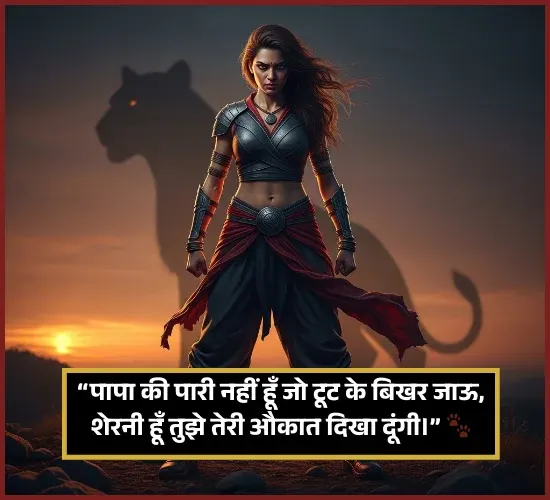 Female Attitude Shayari