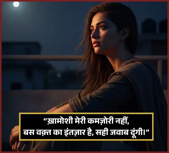 Positive Attitude Gussa Female Attitude Shayari
