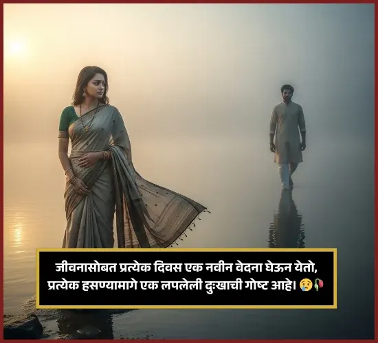 Sad Shayari on Life Marathi