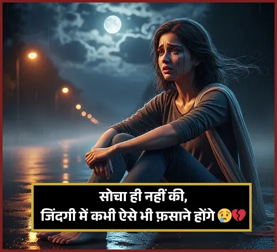 Sad Shayari😭 Life