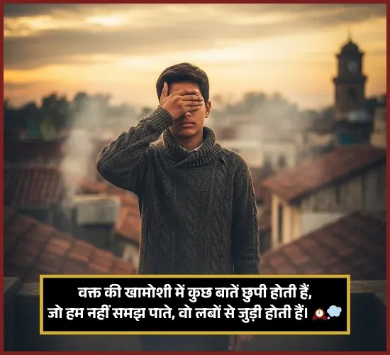 Waqt Khamoshi Shayari Waqt Khamoshi Shayari