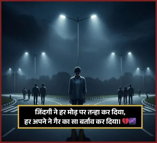 Zindagi Akelapan Shayari Zindagi Akelapan Shayari